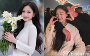5 năm mới công khai "danh phận", Hoa khôi Hà thành tung ảnh hẹn hò tuyển thủ Việt Nam đêm Giao thừa gây chú ý