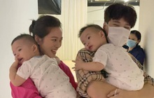 Vợ chồng Jaykii ẵm bồng 2 bé nhà Dương Khắc Linh, netizen nhớ lại mối quan hệ "dây mơ rễ má" trong quá khứ