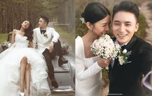Giữa drama, Phan Mạnh Quỳnh và cô dâu hot girl bỗng lộ ảnh cưới chưa từng được công bố: Đẹp như phim thế này nhìn muốn cưới quá!