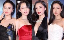 Trúc Anh - Amee - Salim đẹp lịm người vẫn lép vế trước mỹ nhân hai con ở thảm đỏ Thiên Thần Hộ Mệnh