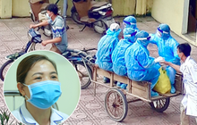 Người chụp bức ảnh bác sĩ bắt tay nhân viên y tế trên xe ba gác đi vào vùng dịch: "Tôi chỉ chụp trộm khoảnh khắc đó"