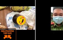 Chiến sĩ CAND đón con trai chào đời qua Facetime: Chỉ nhìn chốc lát rồi quay về với nhiệm vụ