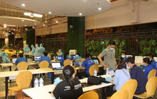 TP.HCM: Xuyên đêm lấy hơn 25.000 mẫu xét nghiệm tại Khu công nghệ cao ở TP. Thủ Đức