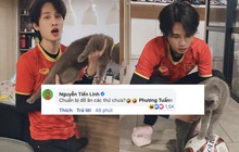 Jack mặc áo cờ đỏ sao vàng cổ vũ ĐT Việt Nam trước giờ G, Tiến Linh - Thành Chung bay vào phản ứng ngay và luôn!