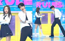 Phát cuồng vì cặp "cây sào và nấm lùn" ở Music Bank: "Em trai BTS" Soobin ga lăng đưa đôi chân lịch thiệp giúp Arin đỡ bị dìm