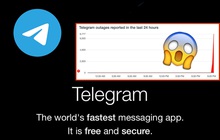 Telegram bất ngờ bị lỗi trên diện rộng