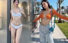 Lương Thuỳ Linh ở tuổi 21 bạo quá: Ra đường mặc croptop không nội y, xả ảnh bikini tấm nào tấm nấy cực cháy
