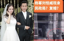 Rầm rộ hình ảnh Dương Mịch - Lưu Khải Uy tới cục dân chính đăng ký tái hôn, nhân vật chính phản ứng gay gắt