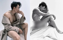 Mỹ nam U40 của The Face Việt tung bộ ảnh nude 100% trước Tết đúng nghĩa "không còn cái nịt"