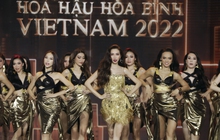 Trực tiếp Chung kết Hoa hậu Hoà bình Việt Nam 2022: Lộ diện top 15 chung cuộc