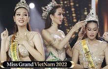 Trọn vẹn khoảnh khắc xúc động của Đoàn Thiên Ân khi đăng quang Hoa hậu Hòa bình Việt Nam
