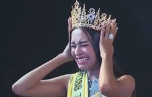 Hoa hậu Hoàn vũ Myanmar phải tự đội vương miện khi đăng quang