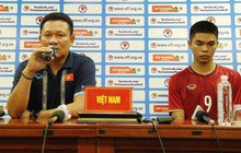 HLV U17 Việt Nam dặn học trò không so đọ bàn thắng với U17 Thái Lan