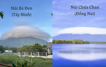 Sau núi Bà Đen ở Tây Ninh, lại đến núi Chứa Chan (Đồng Nai) xuất hiện đám mây lạ khiến dân tình xôn xao
