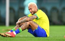 Neymar khóc nức nở khi Brazil thua cay đắng trước Croatia