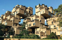 Ngôi nhà 'kỳ dị' nhất thế giới với 354 khối lập phương bằng bê tông giống nhau ghép lại
