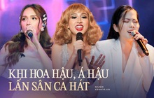 Dàn Hoa hậu, Á hậu đình đám lấn sân ca hát: Hương Giang phất lên với loạt MV về người thứ 3, 1 người hát hay đến mức anti thành fan?