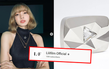 Lisa (BLACKPINK) trở thành nữ nghệ sĩ Kpop đầu tiên đạt được thành tích cực khủng trên YouTube