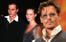 Johnny Depp và chuyện tình 4 năm đầy tiếc nuối với Kate Moss làm nên khái niệm "cặp đôi thời thượng nhất của thập kỷ 90"