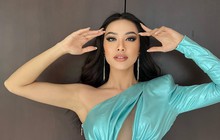 Kim Duyên mặc váy khoét ngực táo bạo trong phần thi siêu mẫu ở Hoa hậu Siêu quốc gia 2022