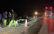 3 người đi xe máy tử vong sau va chạm với xe khách trên quốc lộ 6