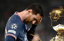 Lần đầu tiên kể từ năm 2005, Messi văng khỏi danh sách đề cử Quả bóng Vàng, nhưng Ronaldo thì có