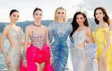 Thuỳ Tiên khoe dáng nóng bỏng, đón sinh nhật trên du thuyền cùng "Hoa hậu đẹp nhất thế giới" 2021