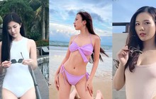 Lương Thanh diện áo tắm tôn dáng gợi cảm, con gái NSND Trần Nhượng nóng bỏng với bikini