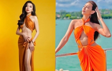 Vừa ghi danh tại Miss Grand Vietnam, diễn viên "Chị Mười Ba" đã học phong cách cut-out của Thuỳ Tiên