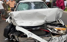 Người đàn ông xăm trổ lái ô tô gây tai nạn liên tiếp ở TP Vũng Tàu