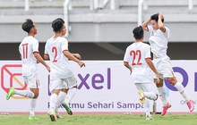 Thắng Timor Leste 4-0, U20 Việt Nam tiếp tục dẫn đầu bảng F