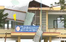 Nhiều trường học tại Quảng Nam bị tốc mái, hư hỏng do bão