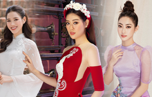 Học dàn Hậu Việt 5 kiểu tóc diện cùng áo dài nữ tính, thu hút