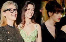 Cặp đôi Yêu Nữ Thích Hàng Hiệu hội ngộ sau 17 năm, Anne Hathaway gây sốt với nhan sắc cuốn hút ở tuổi U40