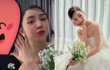 Quỳnh Kool đăng ảnh cưới nhưng giấu mặt chú rể