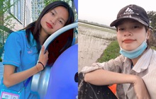 Vừa về từ ASIAD cầu thủ tuyển nữ Việt Nam đã xắn tay vào phơi thóc cho mẹ