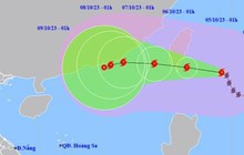 Khi nào bão Koinu đổ bộ Biển Đông?