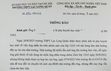 Bố phản ánh về thu chi, con bị nhà trường "từ chối giáo dục", "phải nghỉ học"