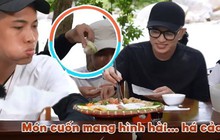 Cặp rapper BigDaddy - Bray "chơi trội" trong 2 Ngày 1 Đêm bởi cách ăn gỏi cuốn độc lạ, dân mạng xem xong cười nghiêng ngả