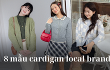 8 mẫu cardigan có sẵn tại các local brand Việt: giá từ 330.000 VNĐ, chất vải mịn diện lên lại cực xinh