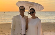 Khung hình tỏa ra "mùi giàu sang" của vợ chồng Tăng Thanh Hà - Louis Nguyễn