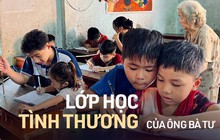 Ông bà giáo già chống gậy đến lớp, gieo chữ cho những trẻ nghèo ở TP.HCM: "Nhiều đứa đáng thương lắm con..."