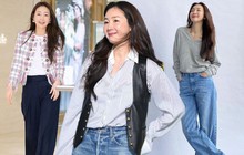 Phong cách sang trọng nhưng vẫn trẻ trung của Choi Ji Woo ở tuổi 48