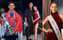 Bạn trai cầu thủ lần đầu lên tiếng sau khi người yêu giành Á hậu 1 Miss Universe: "Nữ hoàng của anh"