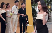 Sam bị soi chi tiết gây nguy hiểm cho mẹ bầu khi xuất hiện ở đám cưới, nữ diễn viên đáp trả 1 câu rõ sự tình