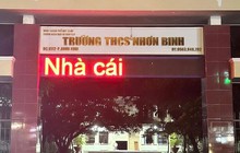 "Dòng chữ lạ" xuất hiện ở bảng LED trường học: Sở GD-ĐT Bình Định chỉ đạo khẩn