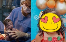 Em bé từng "gây bão" khắp thế giới vì cau mày lườm bác sĩ lúc vừa lọt lòng mẹ, bất ngờ diện mạo giờ đây