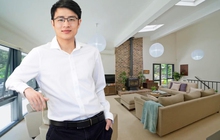 Bên trong biệt thự gần 1000m2 của quán quân Olympia: Chim hót véo von, suối chảy róc rách