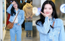 Kim Yoo Jung xinh xỉu tại sân bay bất chấp hình cận mặt, hiện đã đến Việt Nam