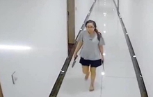 Người phụ nữ cầm dao đi dọc hành lang, đe doạ hàng xóm trong chung cư ở Hà Nội